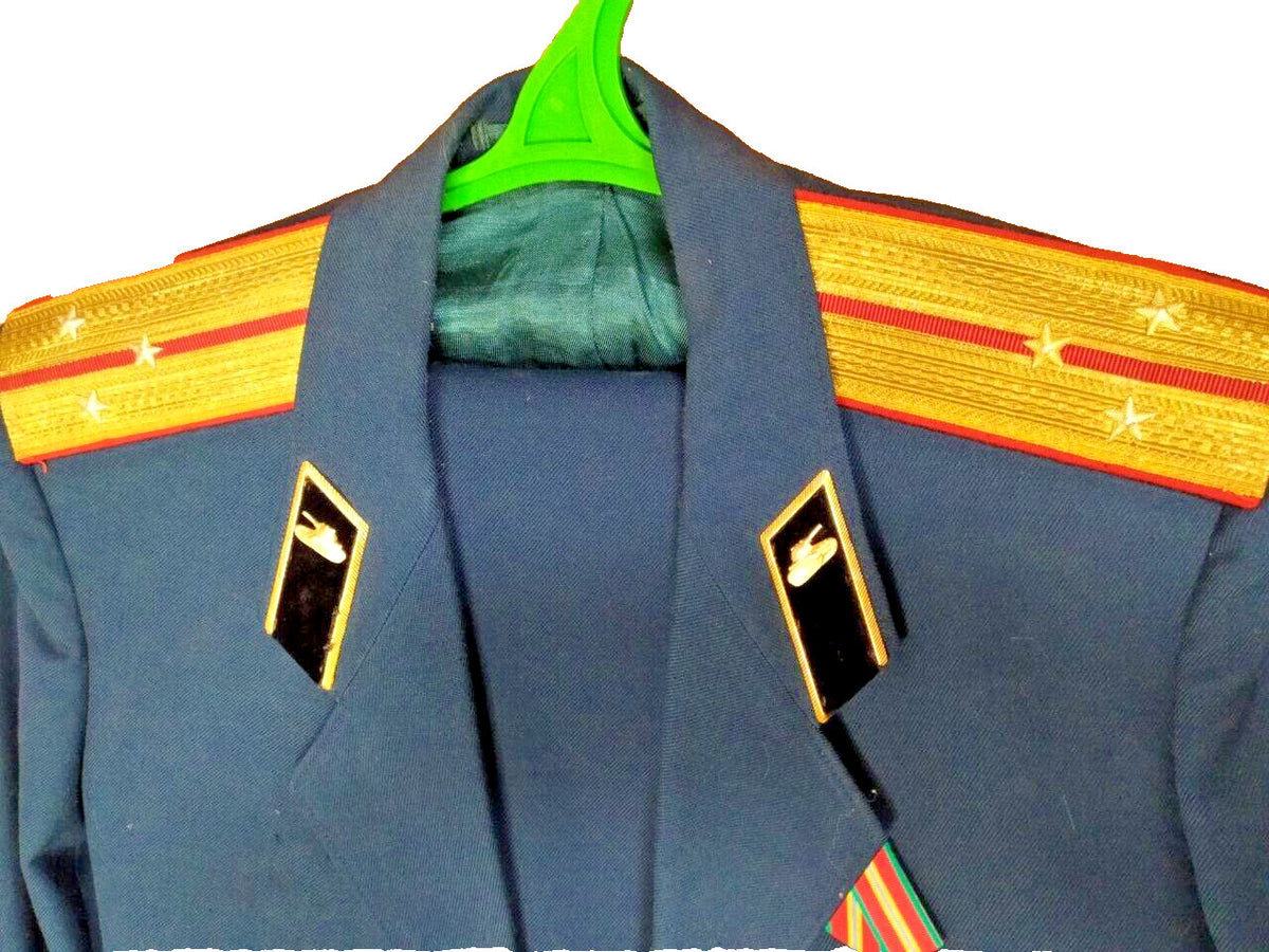 USSR Soviet Army Officer Tank Forces Parade Uniform Set - Jacket & Trousers
