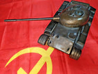 Handmade brass tank turret with detailed barrel and hatches – detail 6