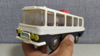Soviet toy bus Selena front bumper with Cyrillic logo – detail 8