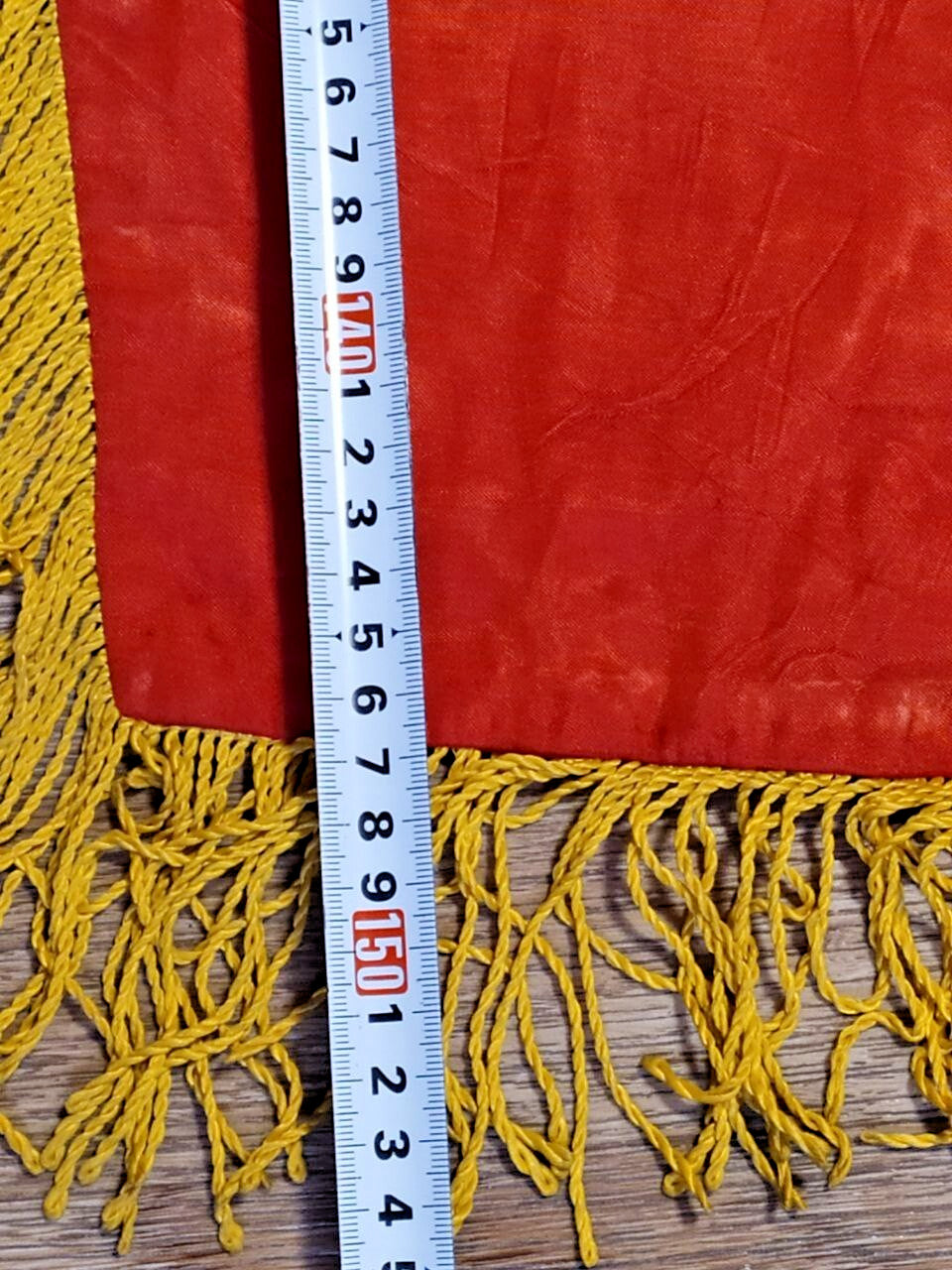 Rare Vintage Soviet USSR Challenge Banner 60 Years USSR Lenin Propaganda 1982