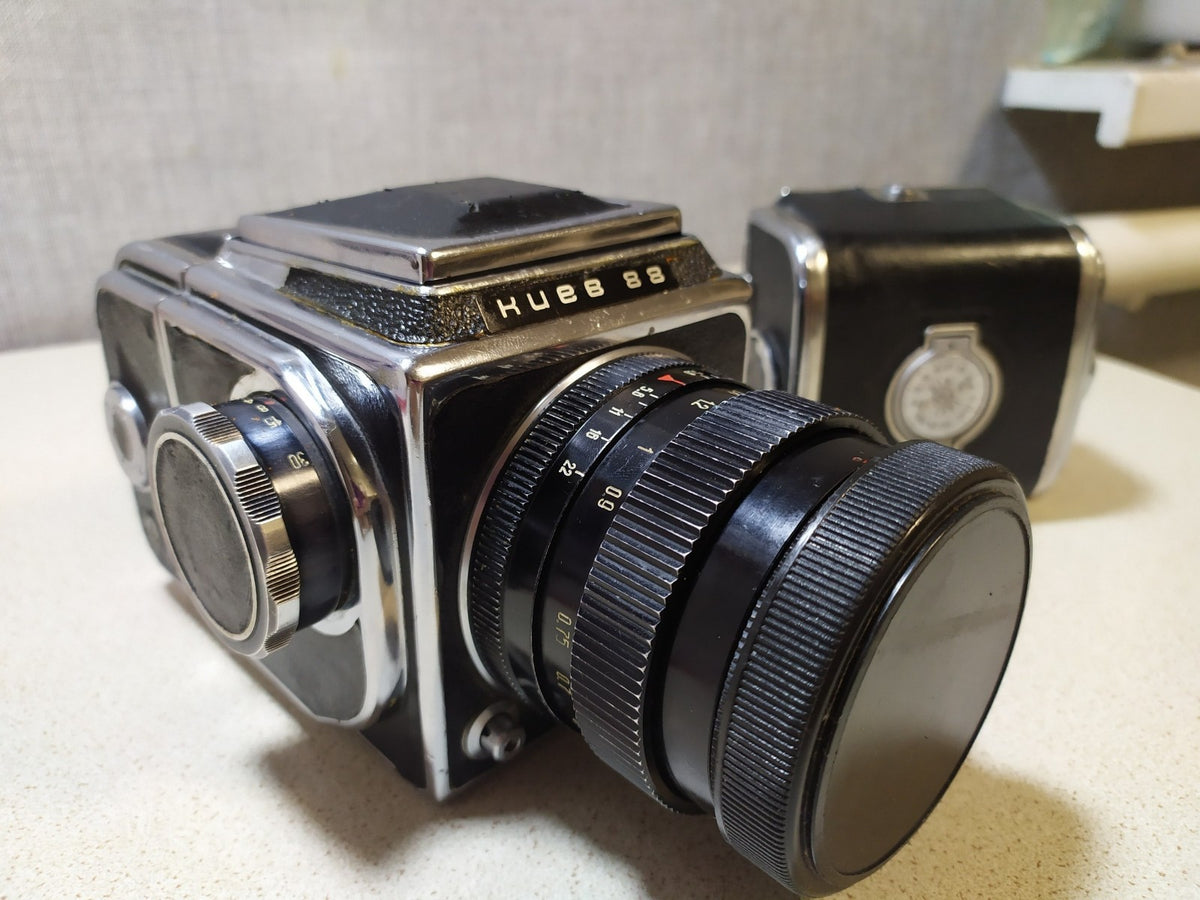 KIEV 88 TTL Medium Format Camera Body + VEGA-12B 90mm f2.8 Lens USSR