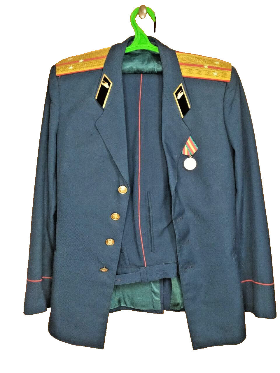USSR Soviet Army Officer Tank Forces Parade Uniform Set - Jacket & Trousers