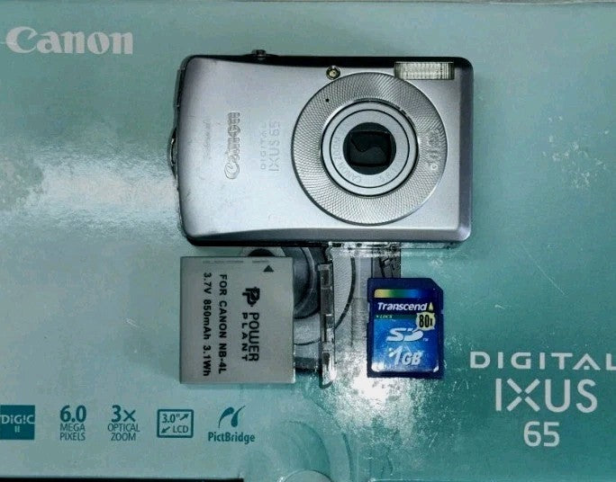 Camera Canon Digital  ixus 65.TESTED