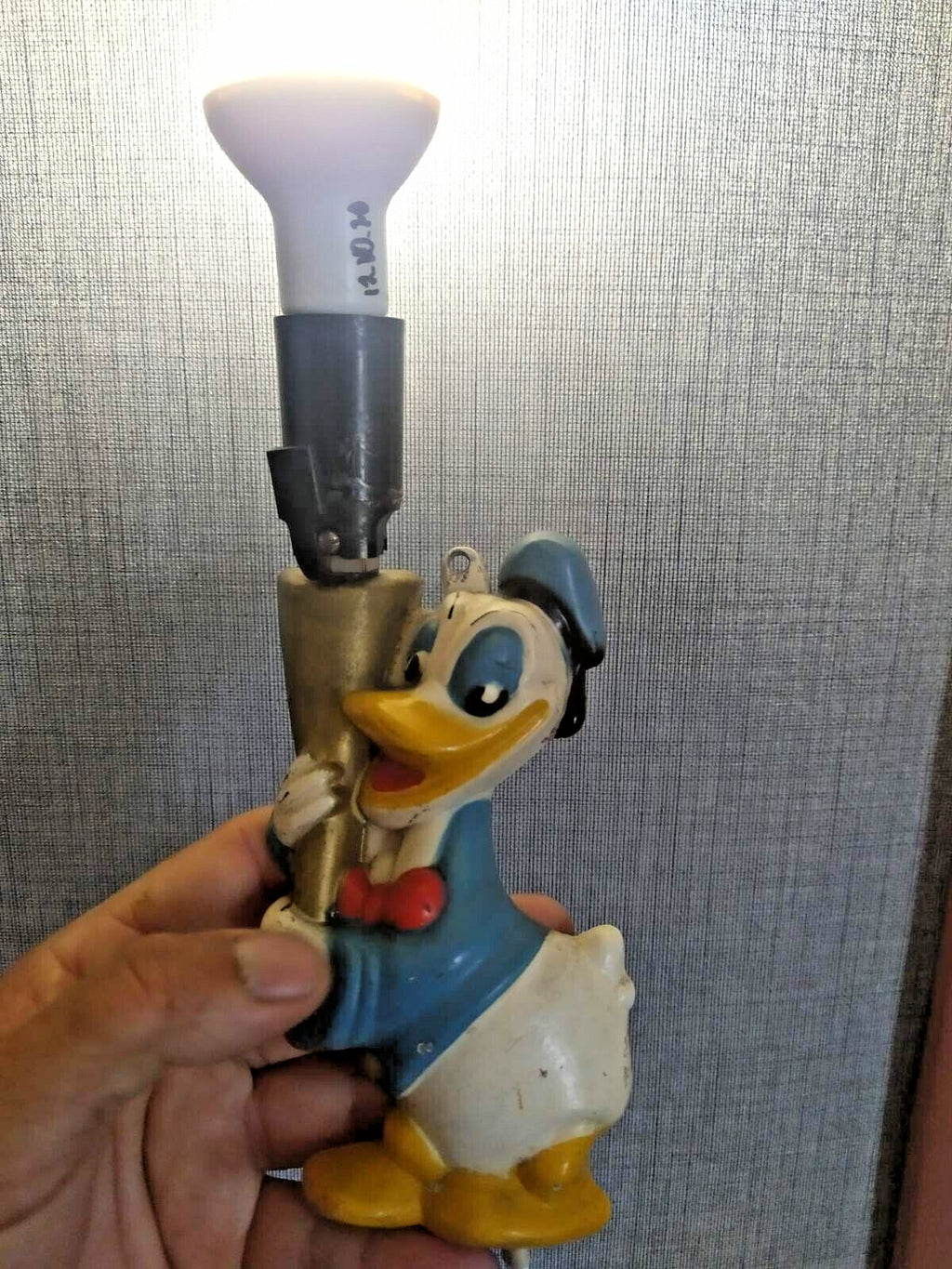 Rare Vintage Soviet Disney Donald Duck Wall Night Light Lamp USSR 1980s Working