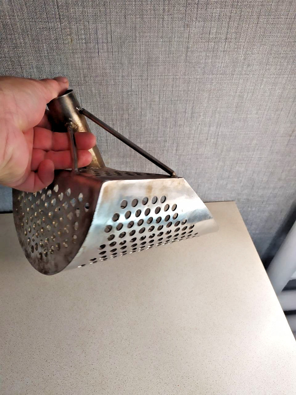 Heavy Duty Stainless Steel Beach Sand Scoop Metal Detecting Treasure Hunting Too