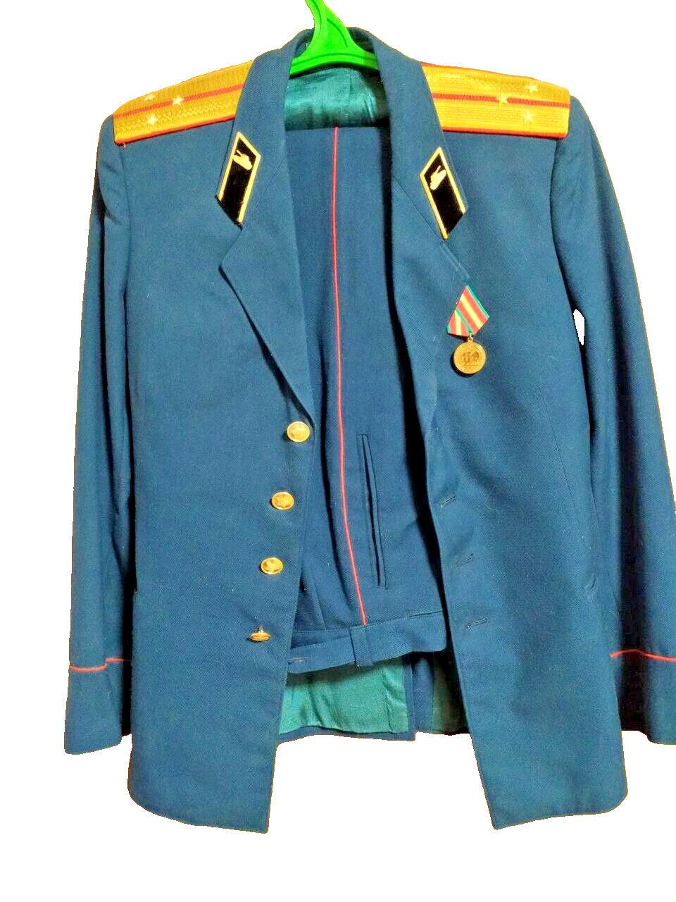 USSR Soviet Army Officer Tank Forces Parade Uniform Set - Jacket & Trousers