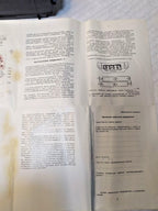 Rossiya 203-1 radio original passport dated 1992 and circuit schematic – detail 15