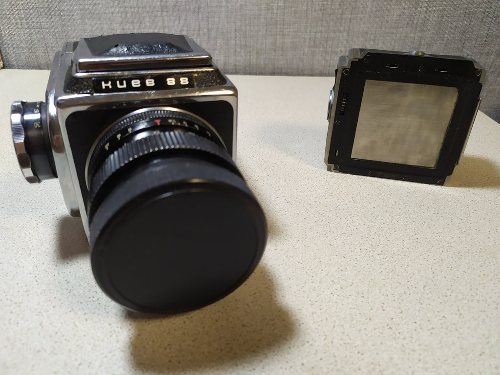 KIEV 88 TTL Medium Format Camera Body + VEGA-12B 90mm f2.8 Lens USSR