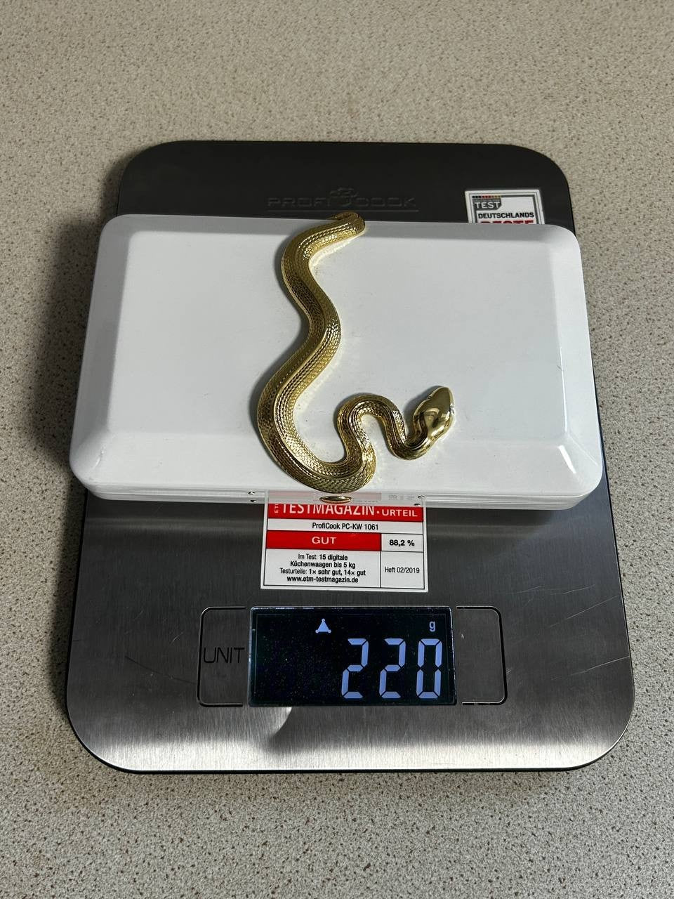 Authentic KILIAN Paris White Lacquer Clutch Case Gold Snake – Good Girl Gone Bad
