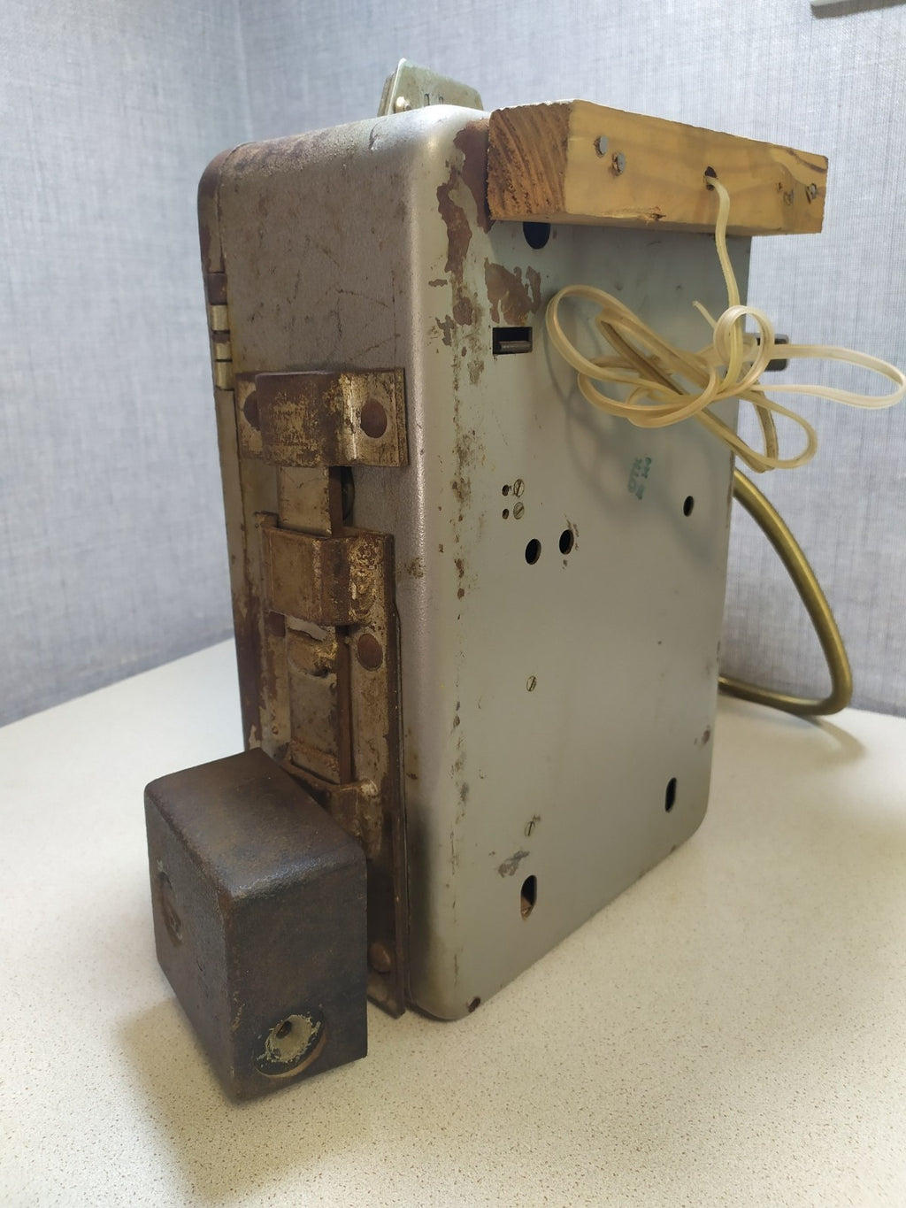 Rare Soviet Bunker Payphone AMT-69 USSR Cold War Military Industrial Vault Phone
