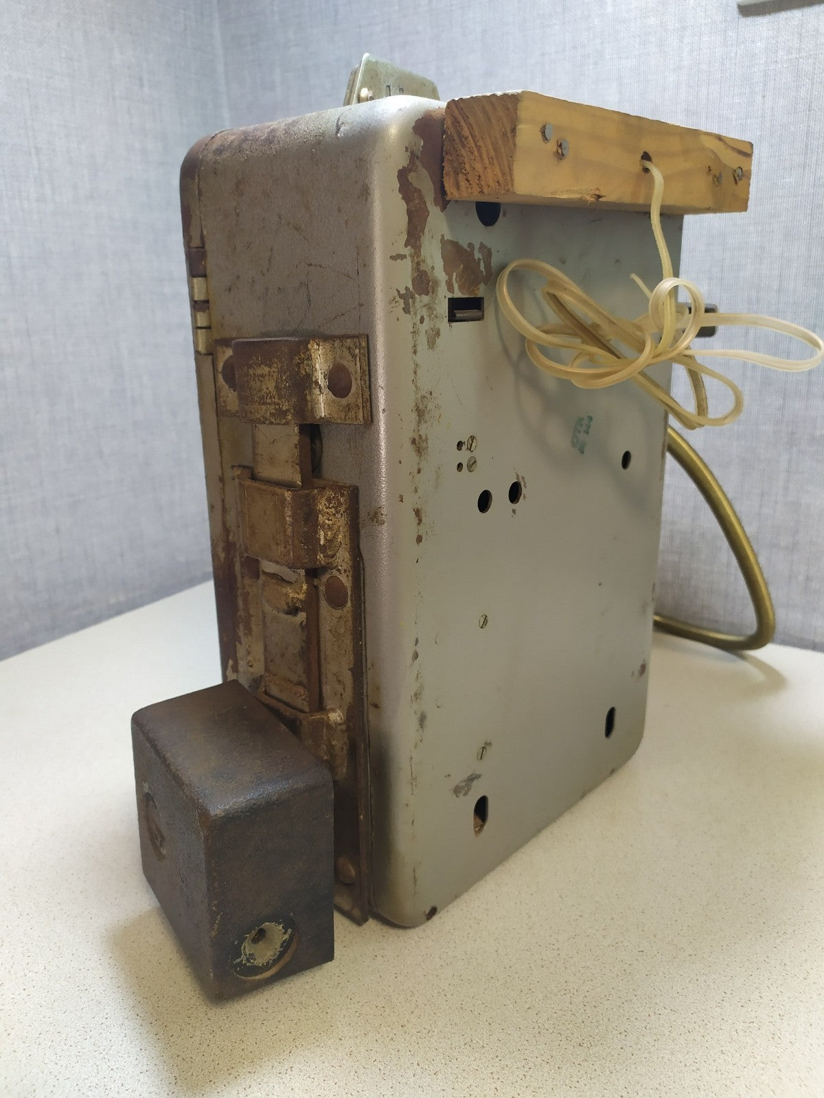 Rare Soviet Bunker Payphone AMT-69 USSR Cold War Military Industrial Vault Phone