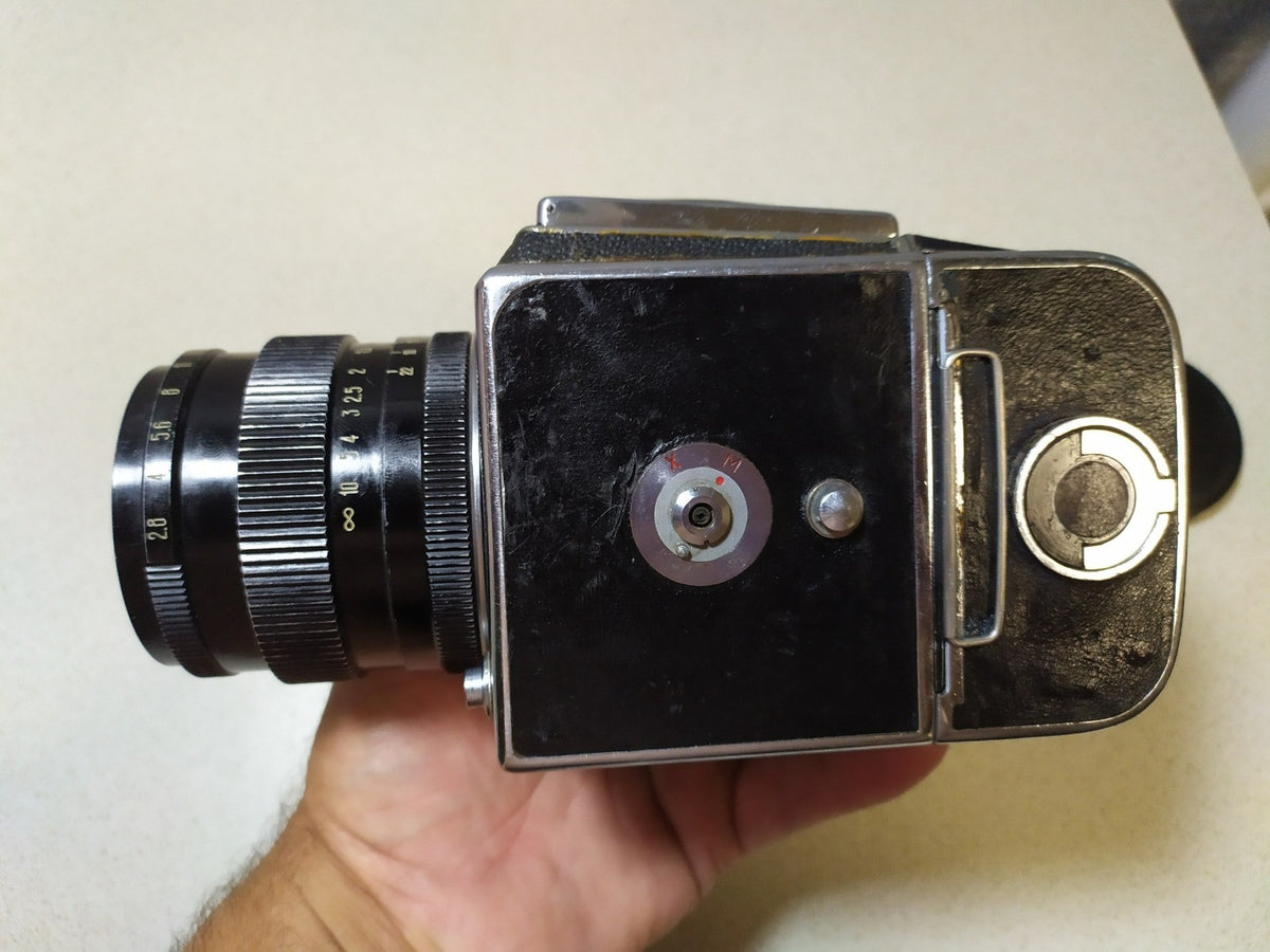 KIEV 88 TTL Medium Format Camera Body + VEGA-12B 90mm f2.8 Lens USSR