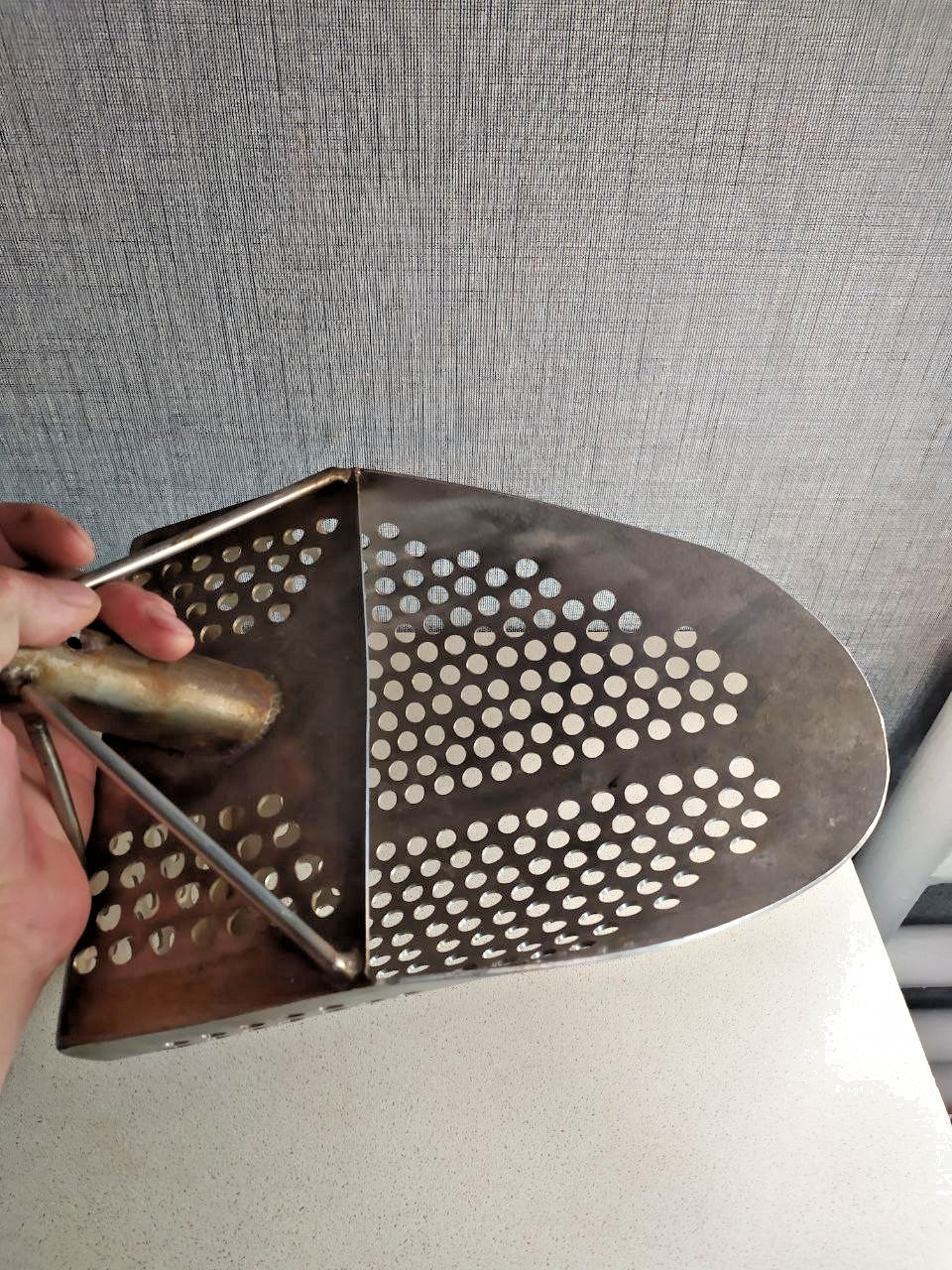Heavy Duty Stainless Steel Beach Sand Scoop Metal Detecting Treasure Hunting Too
