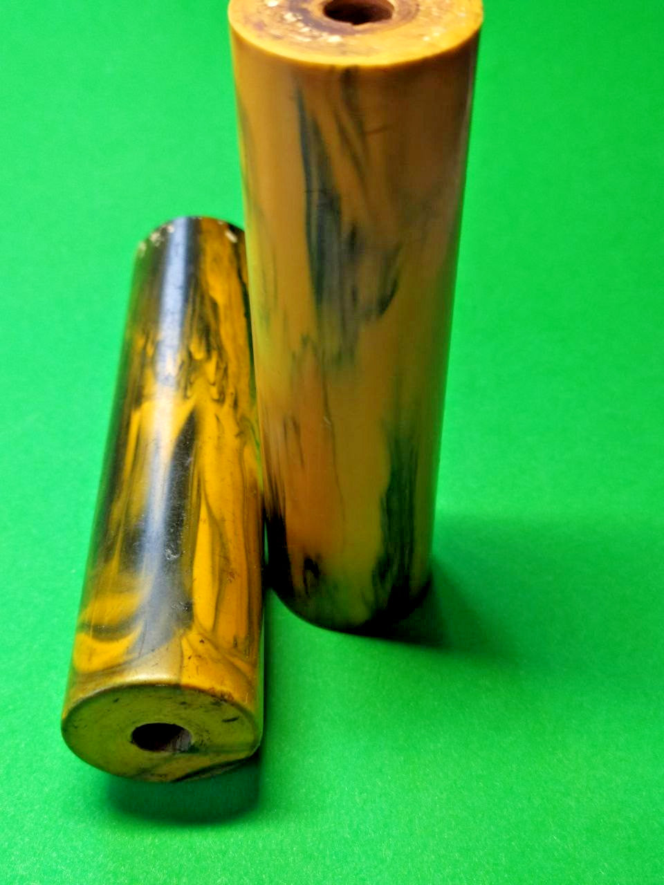 Bakelite Door Handle Catalin Faturan USSR 132 grams. Set with the same color