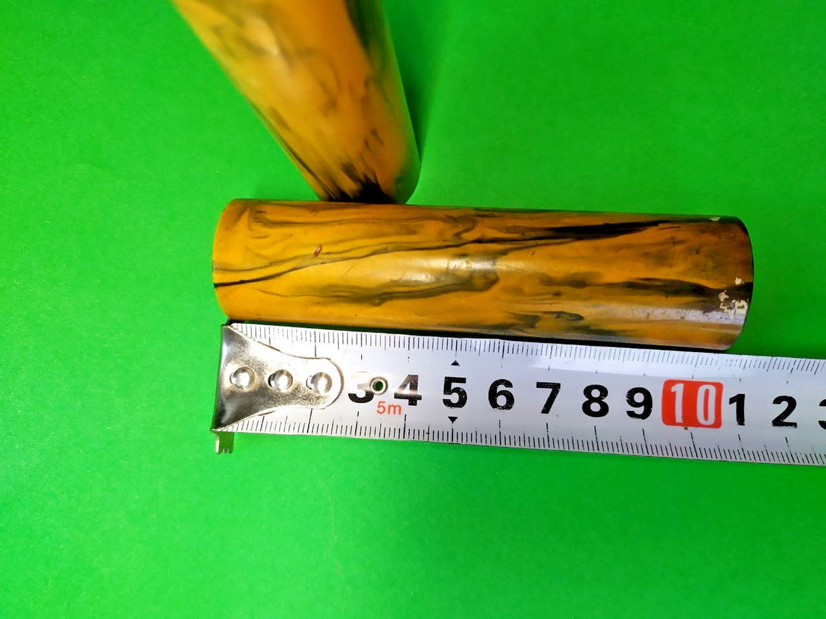 Bakelite Door Handle Catalin Faturan USSR 132 grams. Set with the same color