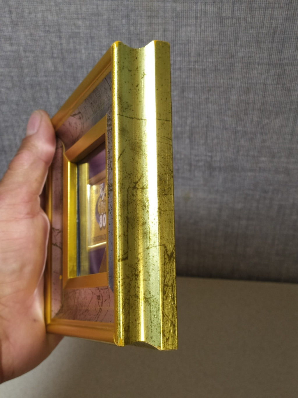 Inter Milan 1988 80th Anniversary Framed Gold Leaf Art COA Carter Italy Vintage