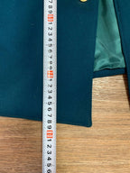 Back of Soviet officer tunic showing wear on the sleeve – detail 13