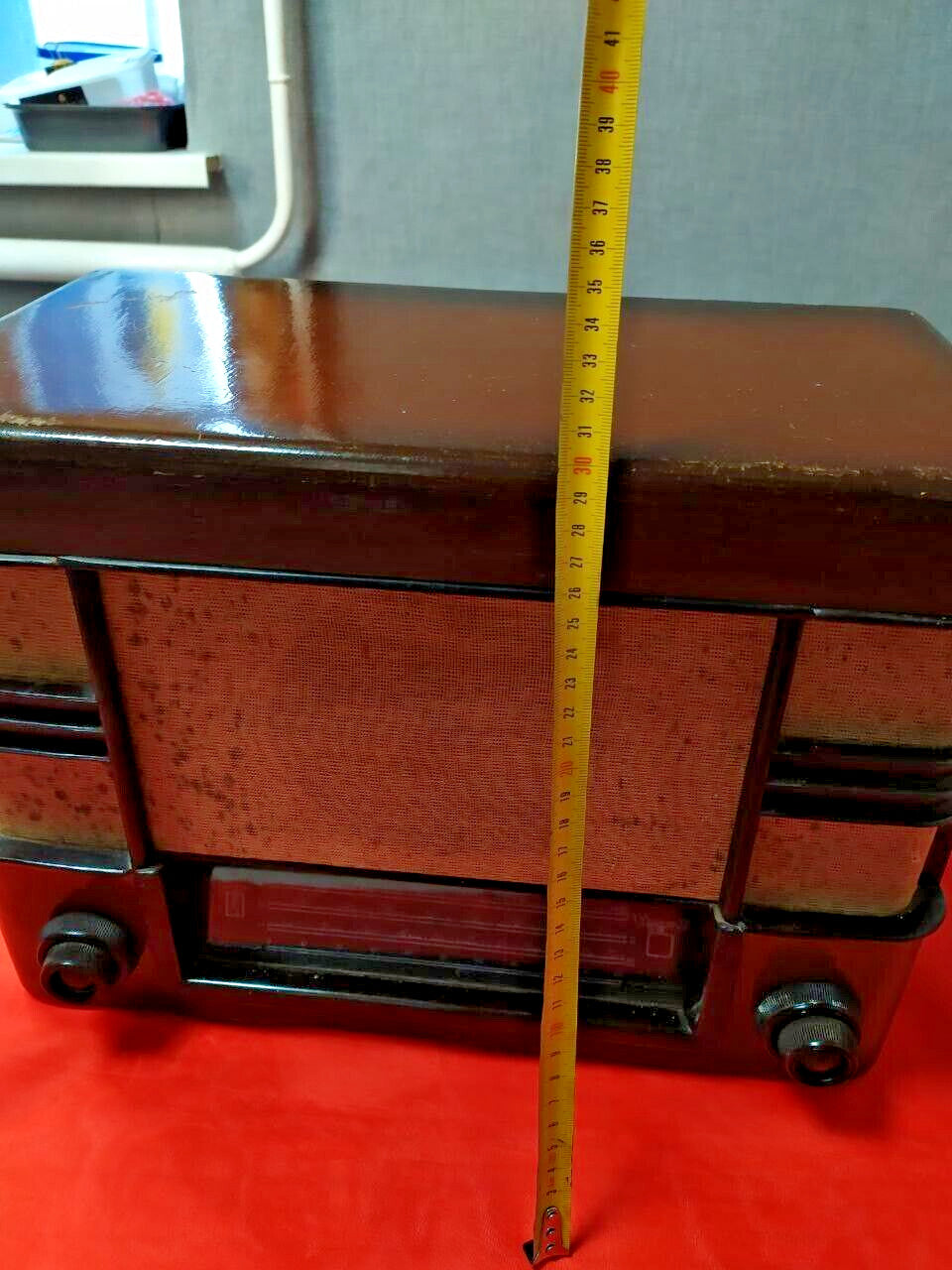 Rare Soviet Tube Radio Dnipro-52 Fully Working USSR Retro Vintage Audio 1950s