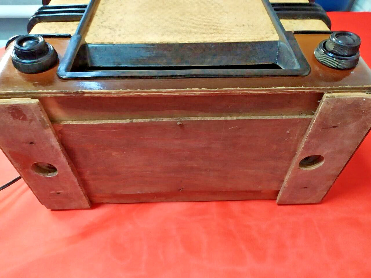 Rare Soviet Tube Radio Dnipro-52 Fully Working USSR Retro Vintage Audio 1950s