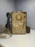 Rare Soviet Bunker Payphone AMT-69 USSR Cold War Military Industrial Vault Phone
