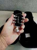 Jack Daniel's collectibles metal guitar-head bottle spout with tuning pegs – detail 5
