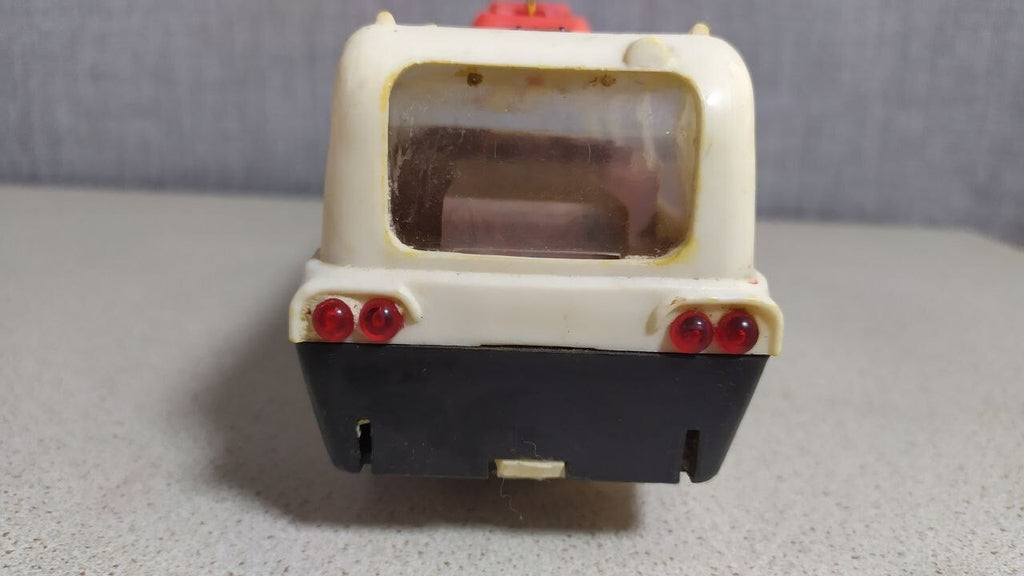 Rare Vintage Soviet Toy Bus "Selena" USSR Space Age Design 1970s Minsk Kalibr
