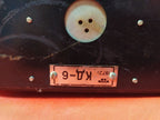 Vintage rotary phone KD-6 with six cream-colored line buttons and side switches – detail 8