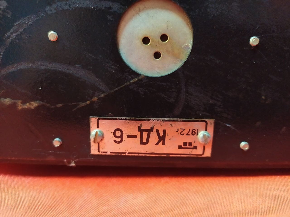 RARE Vintage Soviet Director Telephone KD-6 USSR Office Intercom Bakelite 1972
