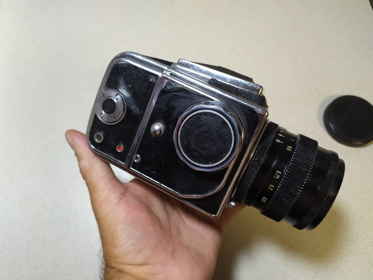 KIEV 88 TTL Medium Format Camera Body + VEGA-12B 90mm f2.8 Lens USSR