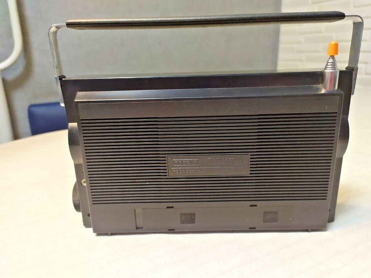 NOS New Vintage Soviet Radio Rossiya 203-1 Boxed with Papers Working USSR 1992