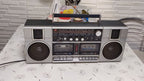 Sanyo M-W2K double cassette boombox front panel and radio dial