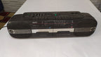 Sanyo MW717K double cassette boombox tape decks and controls