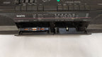 Shortwave radio boombox antenna and battery compartment – detail 7