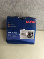 Old digital camera for parts: rear 2.5-inch LCD with surface scratches