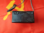 Vintage Soviet pocket radio battery compartment with original connector