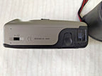 Silver 35mm film camera with original soft case and wrist strap – detail 6