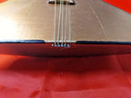 Vintage USSR balalaika with three pairs of strings and open-gear tuners – detail 8