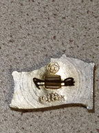 Reverse of old Soviet 1977 commemorative pin