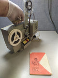 Soviet 8mm projector LOMO Rus with original carrying case and film reels