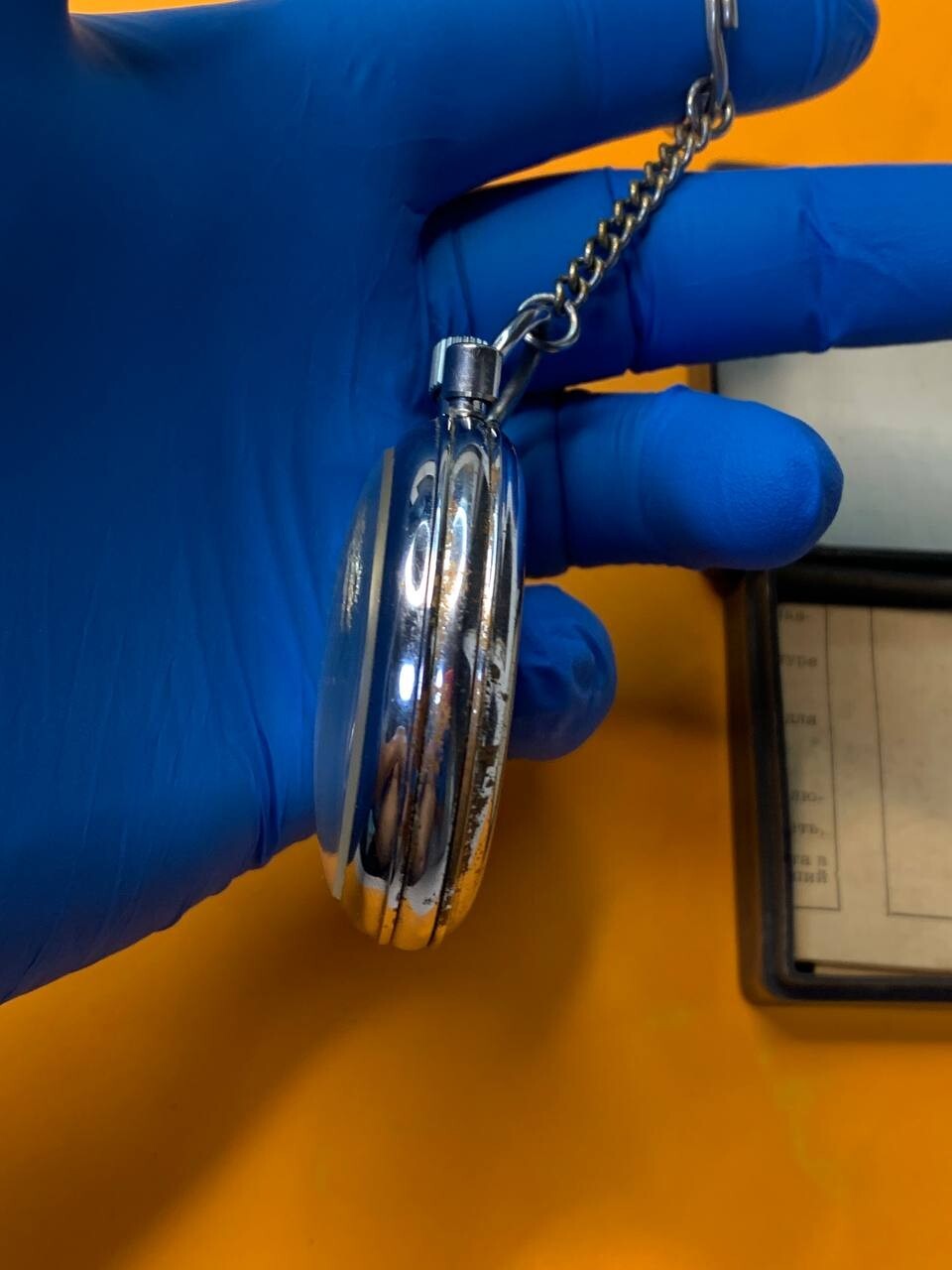 Agat stopwatch with original technical passport dated June 25, 1982 – detail 7