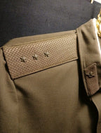 Soviet military uniform 1980s breeches with light blue piping