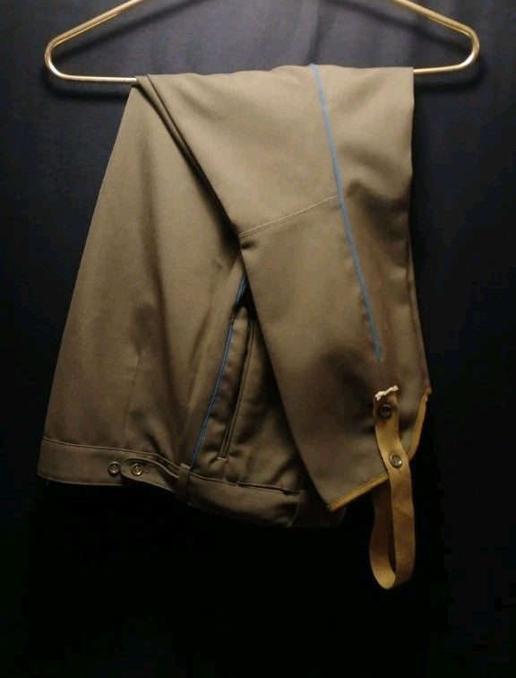 Soviet officer uniform jacket with light blue shoulder boards and three stars – detail 5