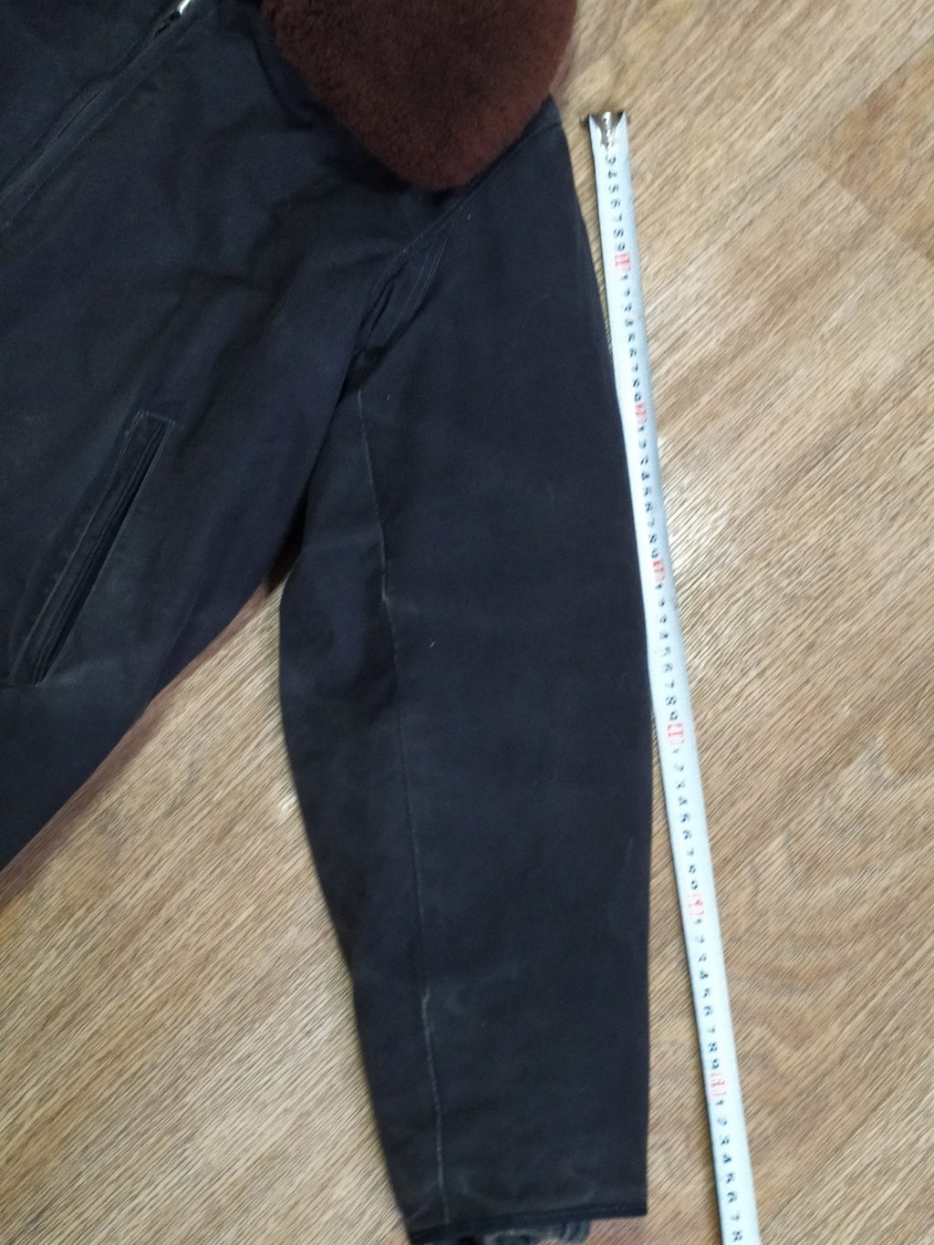 Inner lining of VVS flight jacket with markings and size 50-3 – detail 12
