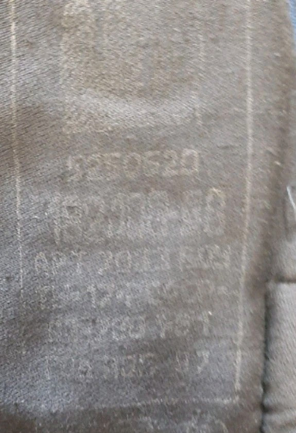 Inner lining of VVS flight jacket with markings and size 50-3 – detail 9