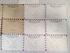 Illustrated airmail envelope with Soviet passenger aircraft and Par Avion border – detail 15