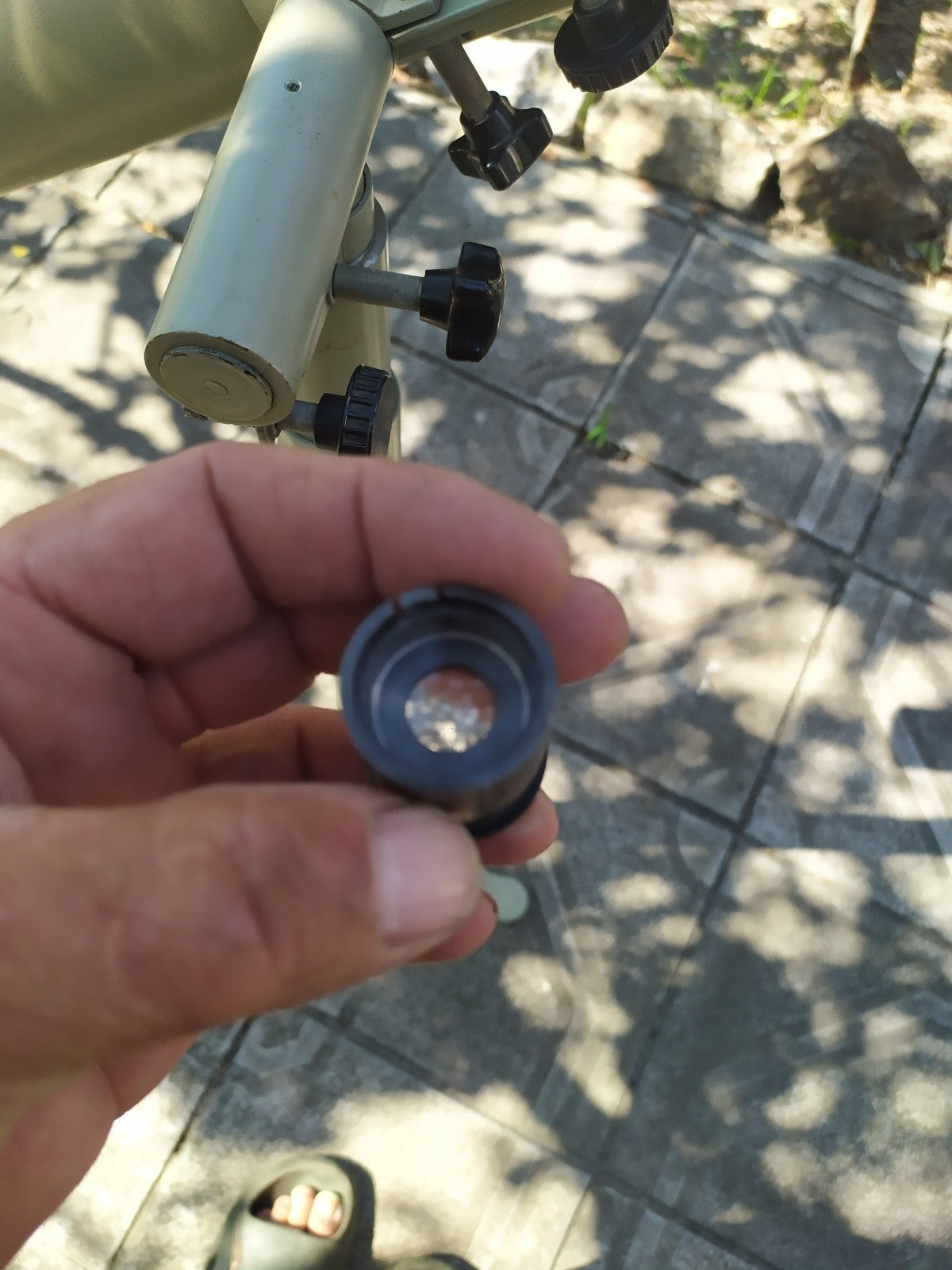 ALKOR Newtonian telescope tube with mirror visible inside – detail 8