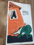 Vintage Soviet propaganda poster by V. Fomichev, full view