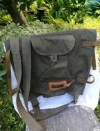 Soviet army RD-54 type olive canvas backpack associated with the VDV airborne forces