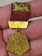 USSR 50 years anniversary emblem badge, front view – detail 5