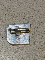 Old USSR commemorative pin for collectors